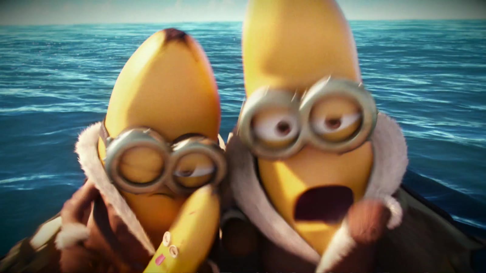 Minions on the beach