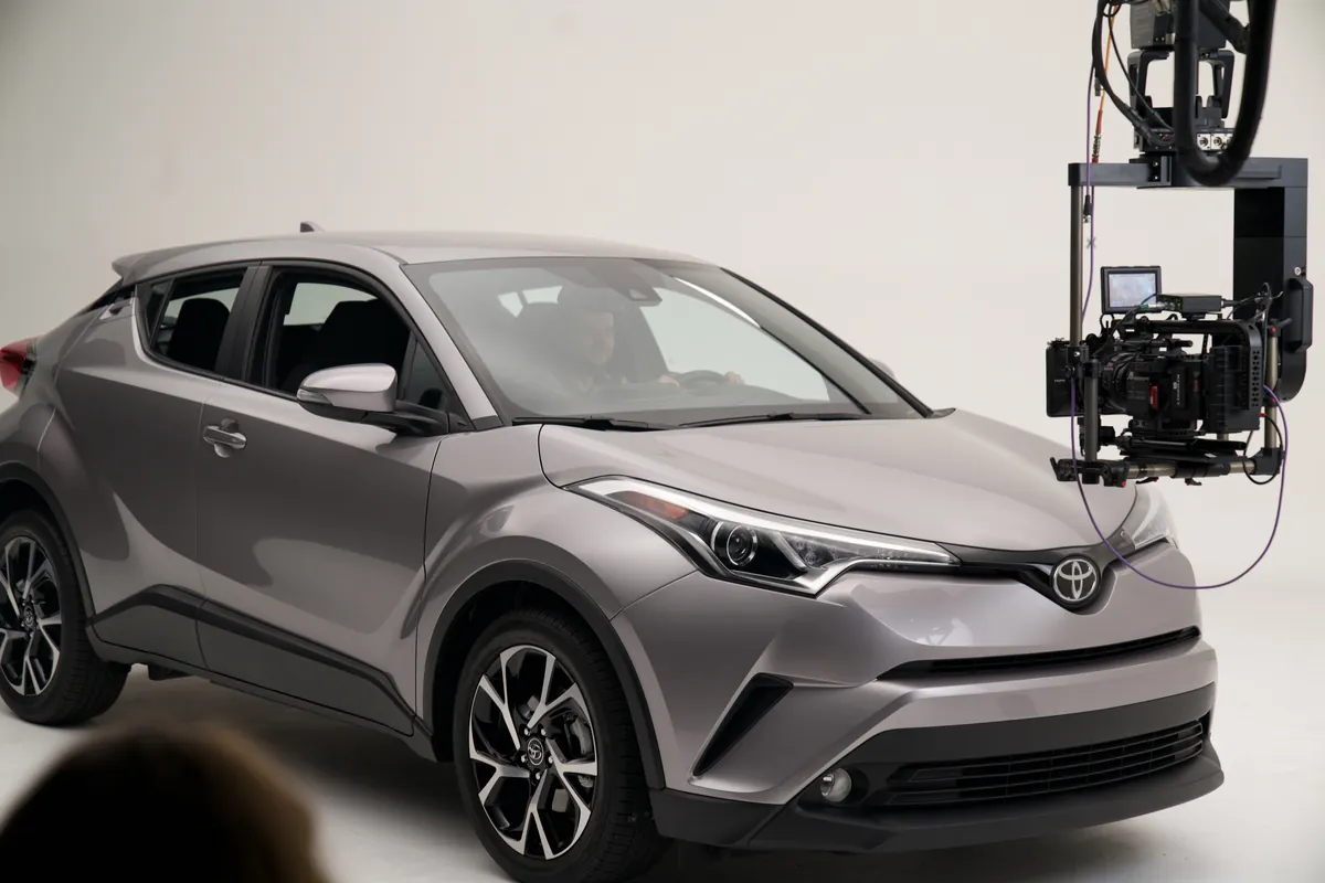 Toyota C-HR studio shoot